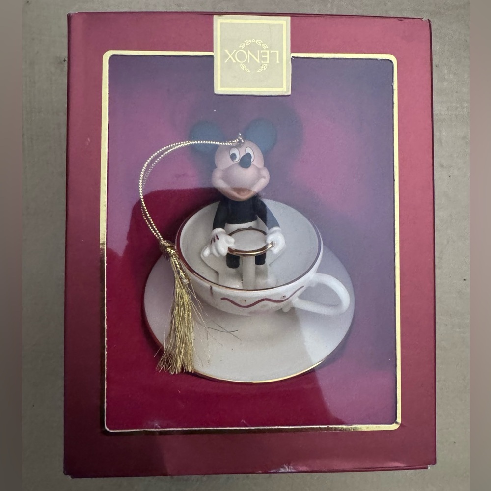 Lenox A Ride with Mickey Ornament